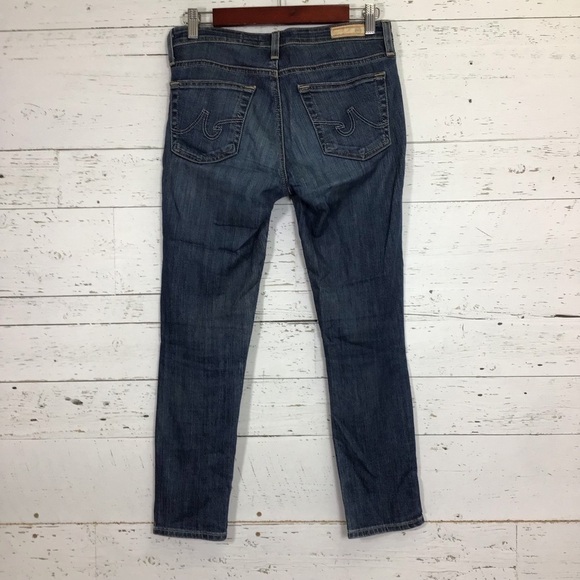 AG Adriano Goldschmied Stilt Cigarette Crop Jeans Size 27 Regular​​​​ - Picture 4 of 13